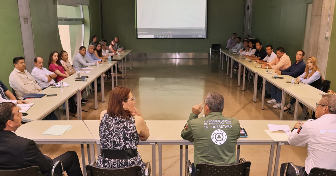 Reunión autoridades estatales Querétaro