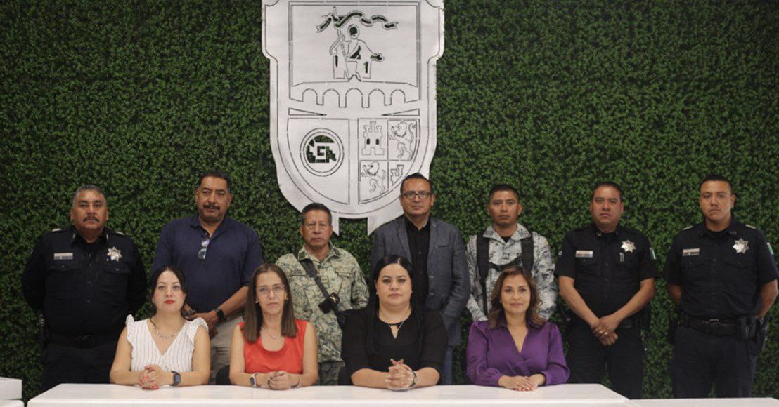Reunión de seguridad en San Juan del Río, Querétaro.