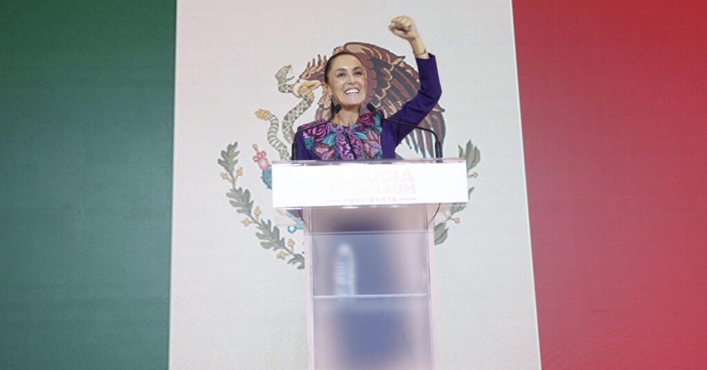 Claudia Sheinbaum Presidenta de México.