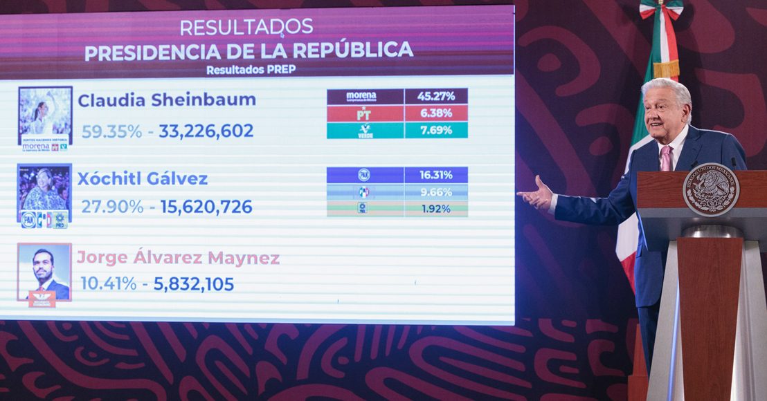 Fue una zarandeada que hacía falta, AMLO sobre resultados electorales