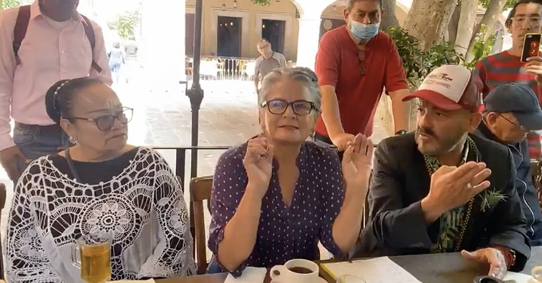 Militantes y representantes de casilla de Morena