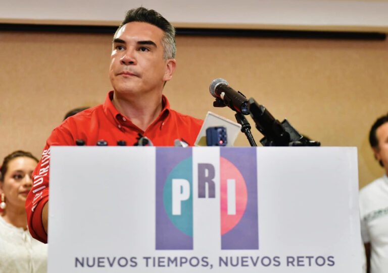 Alejandro Moreno Cárdenas, dirigente nacional del PRI.