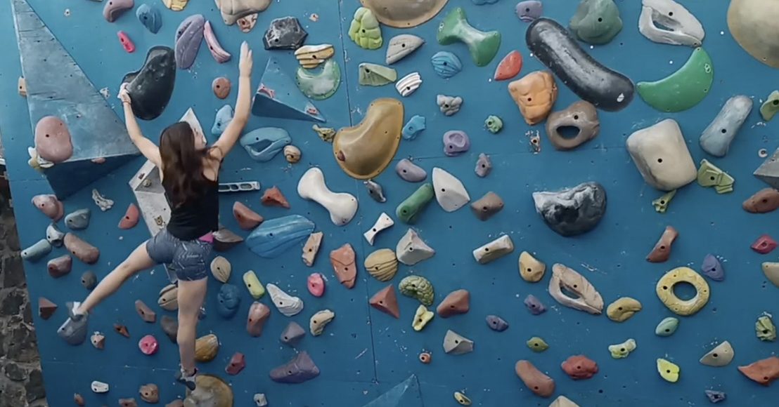 Deporte de escalada en Querétaro.