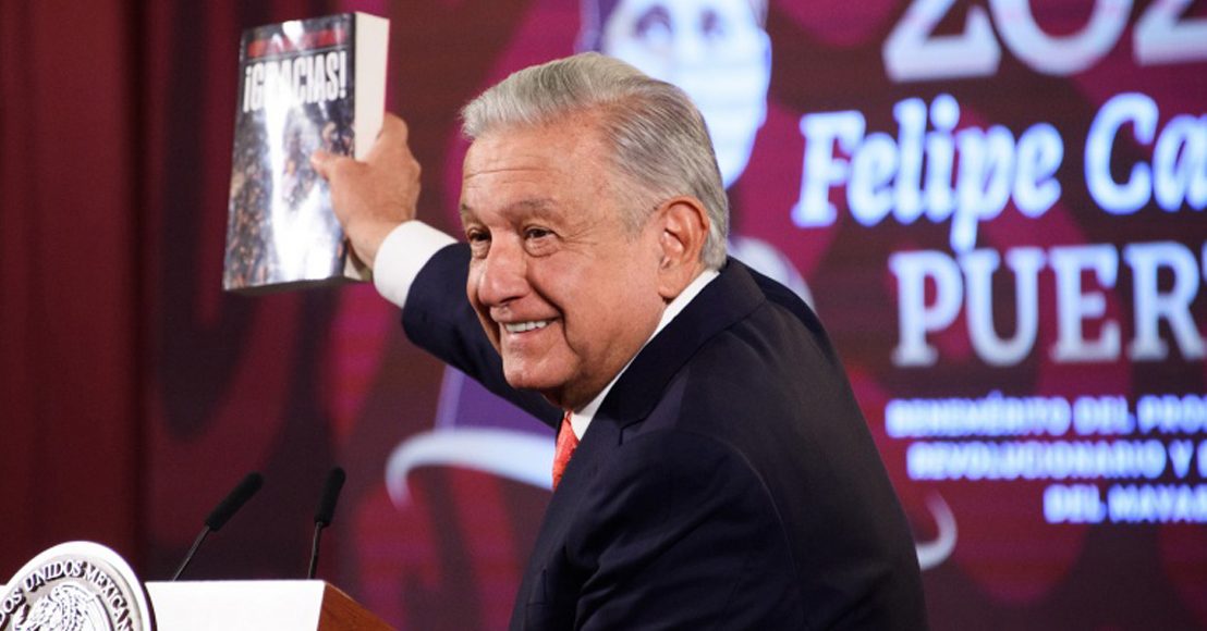 Me rayé, AMLO revela que le dieron un anticipo de 3 millones por su libro "¡Gracias!"