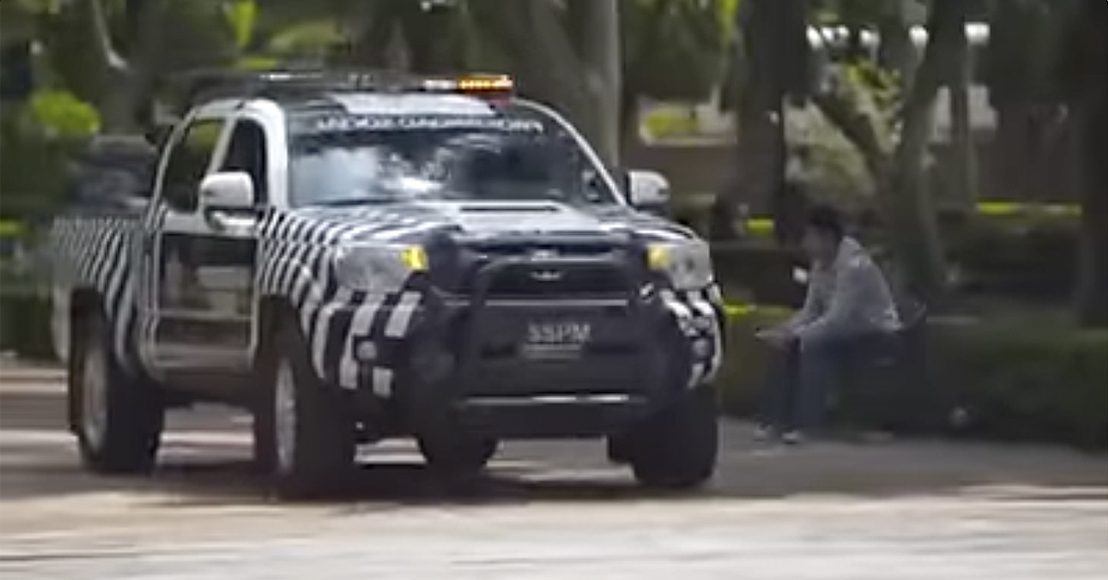 Seguridad en la alameda Miguel Hidalgo, Querétaro