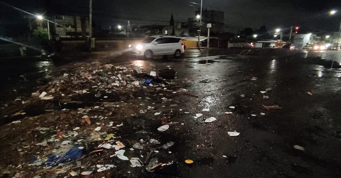 95 por ciento de encharcamientos y afectaciones se debe a acumulación de basura, Protección Civil Querétaro