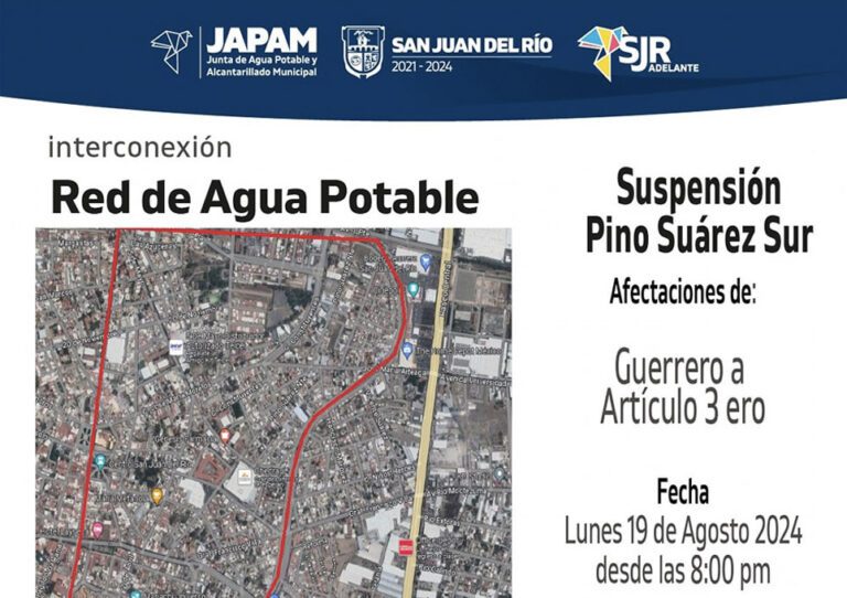 Junta de Agua Potable y Alcantarillado Municipal de San Juan del Río.