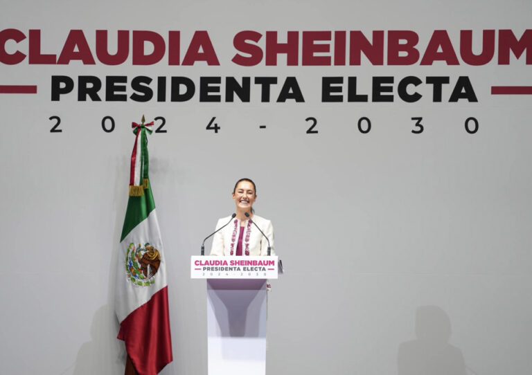Claudia Sheinbaum Presidenta electa de México.