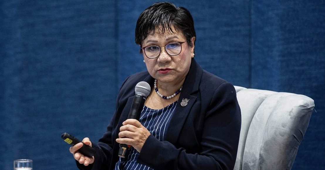 Secretaria de Salud, Martina Pérez Rendón.