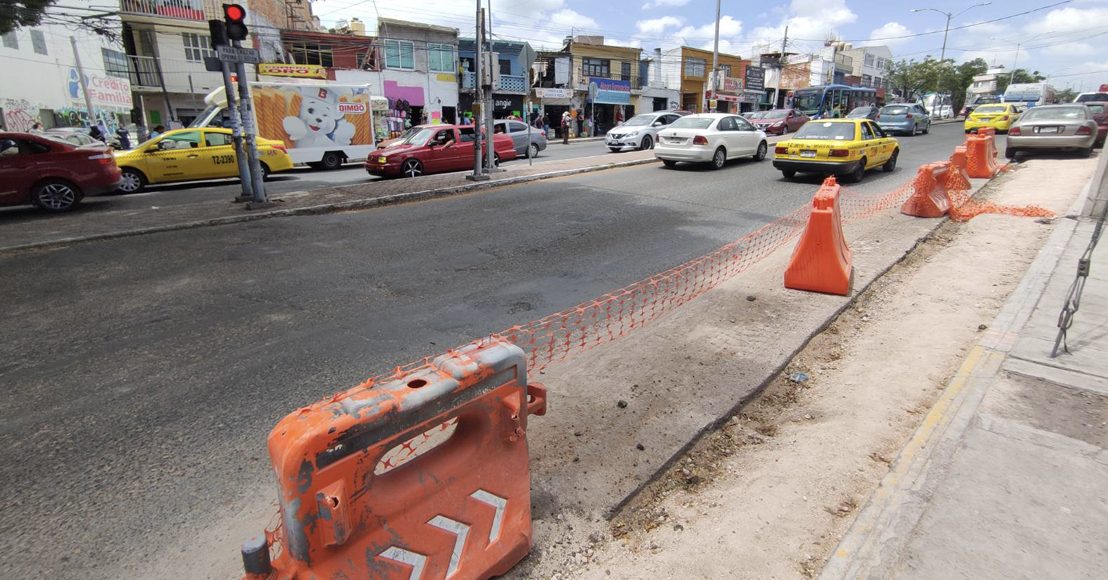 Obras en la ciudad de Querétaro