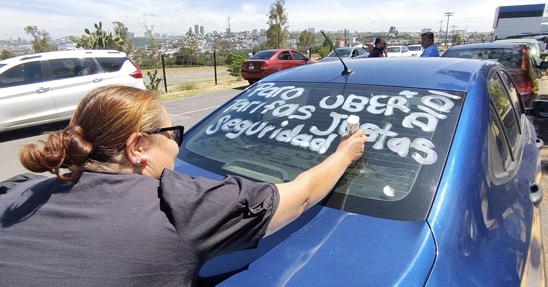 Querétaro, Denuncian mayor inseguridad conductores de las empresas Uber y Didi