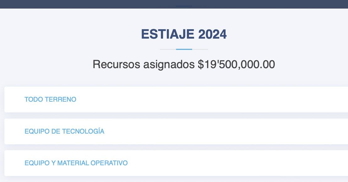 Recursos asignados para temporada de estiaje en Querétaro