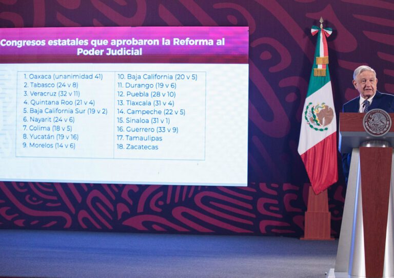 AMLO reforma al Poder Judicial