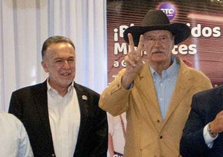 Carlos Medina Plascencia y Vicente Fox Quesada
