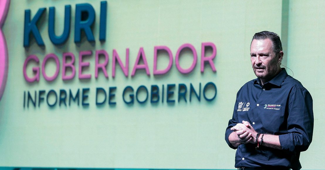 En su tercer informe, compara a Querétaro con el panorama nacional y con otros estados