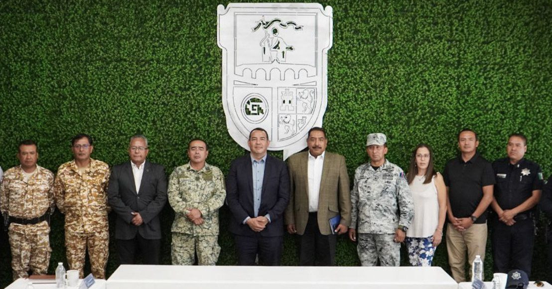 Mesa de trabajo de seguridad, con autoridades federales, en San Juan del Río