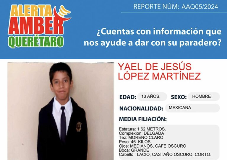 Alerta Amber Yael de Jesús