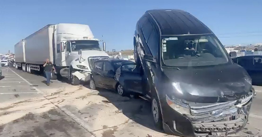 Autopista México Querétaro carambola