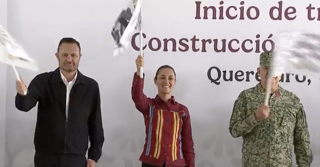 Tren México Querétaro Claudia Sheinbaum Mauricio Kuri