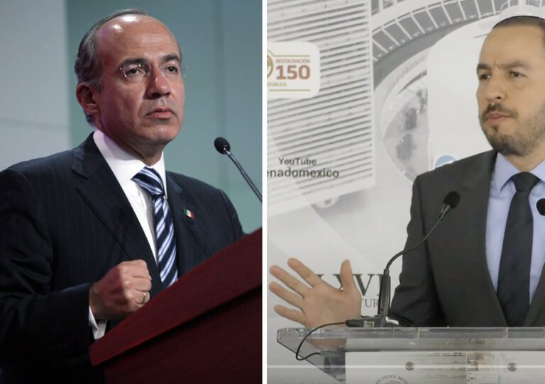 Felipe Calderón Dirigente del PAN Genaro García Luna