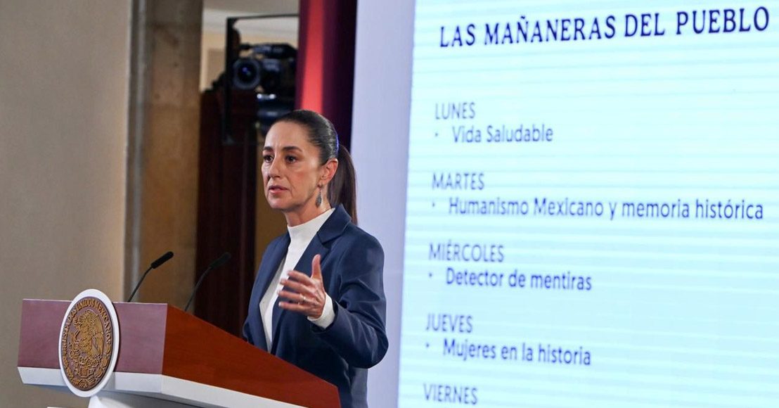 Claudia Sheinbaum detector de mentiras