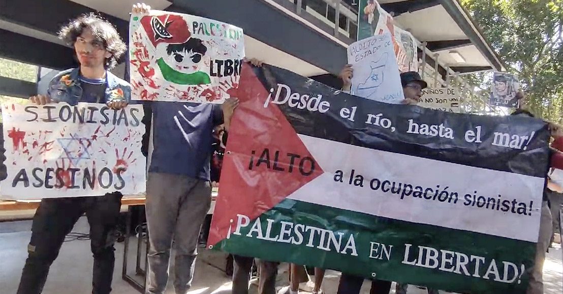 Protesta Estudiantes FCPyS UAQ