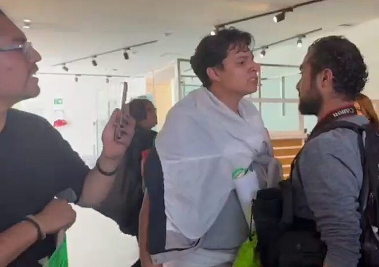 Querétaro periodistas simpatizantes Morena agresión