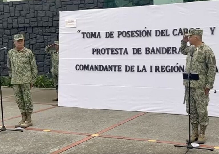 Comandante Primera Región Militar Francisco Jesús Leana Ojeda