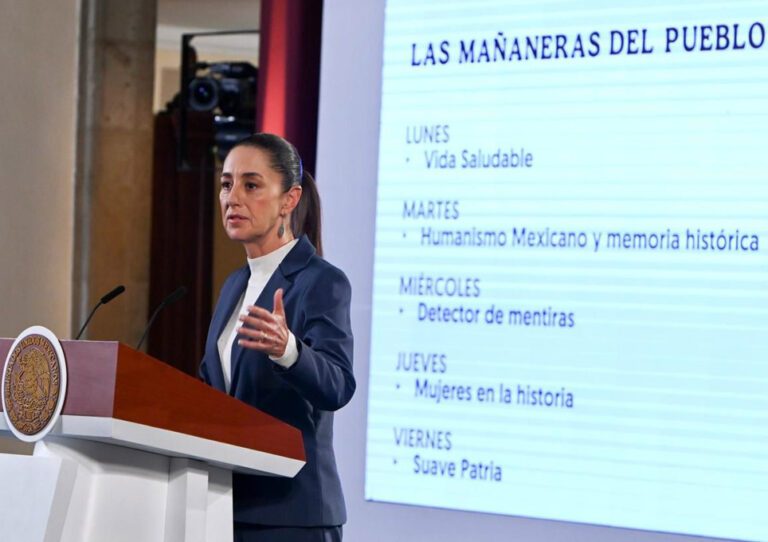 Mañanera hoy Claudia Sheinbaum
