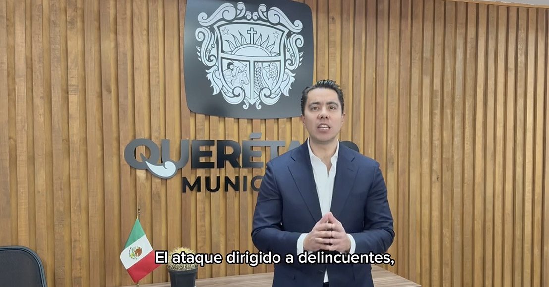 Querétaro ataque alcalde Felipe Fernando Macías Olvera
