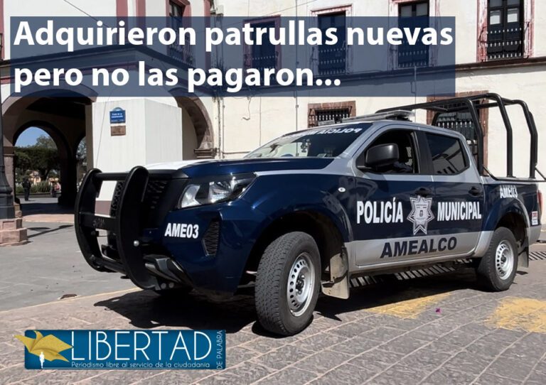 Libertad de Palabra patrullas Amealco seguridad