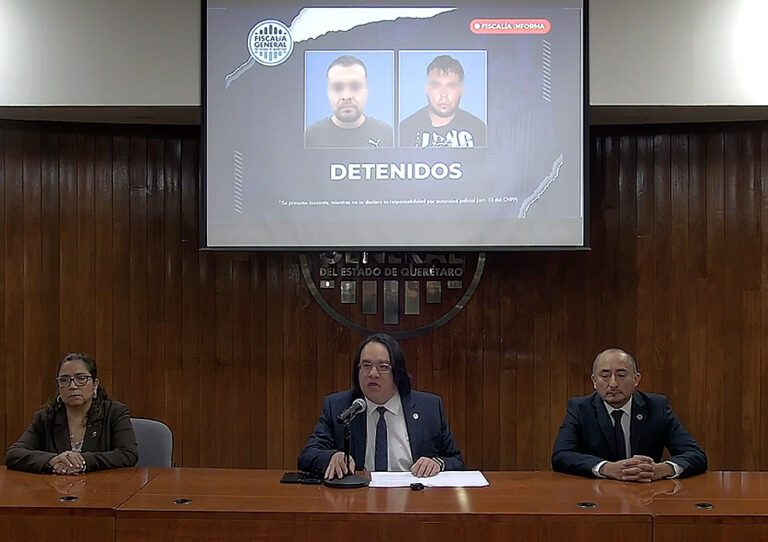 detenidos Fiscalía de Querétaro Los Cantaritos justicia
