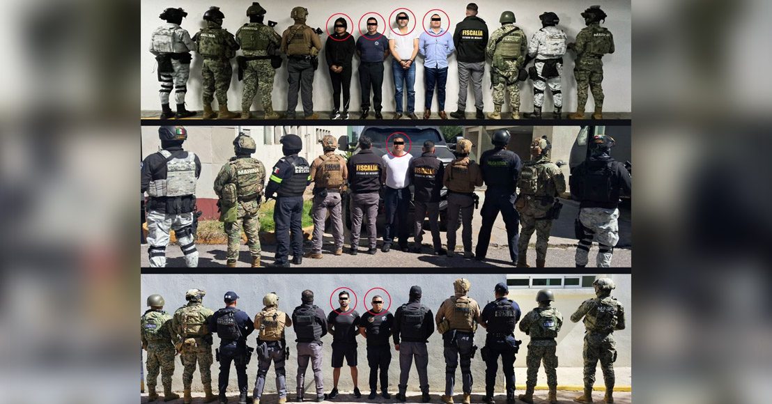 servidores públicos detenidos México