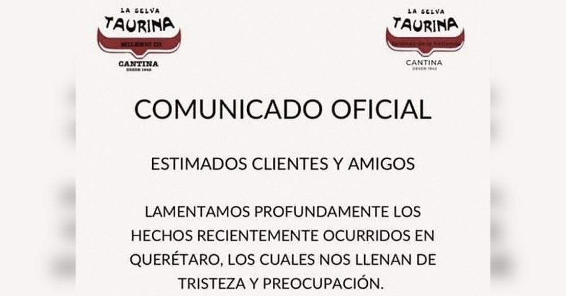 Seguridad La Selva Taurina bar Querétaro