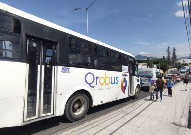 Qrobús Querétaro transporte movilidad ciudad