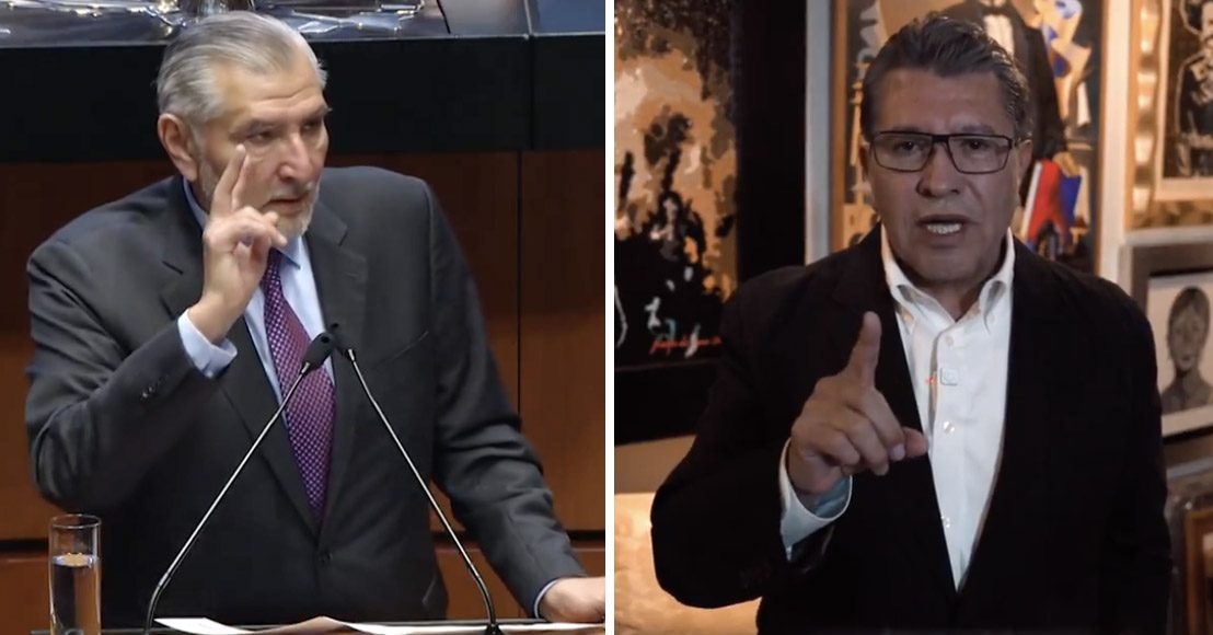 Adán Augusto Ricardo Monreal Senado México