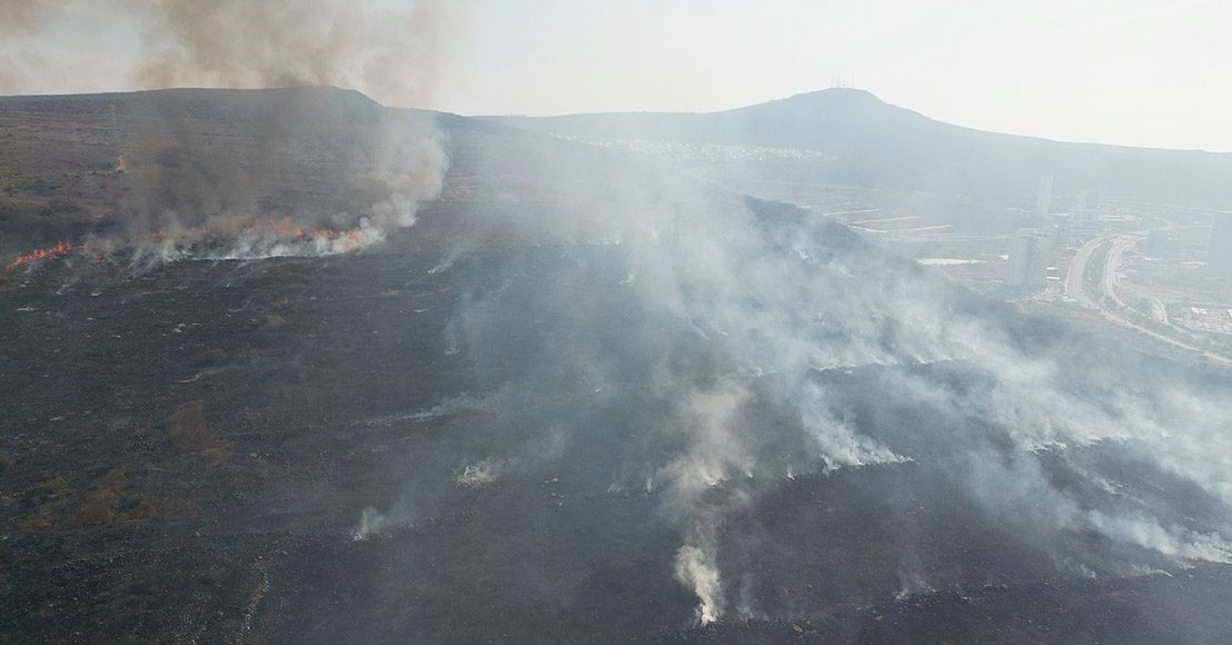 Incendio El Tángano Querétaro