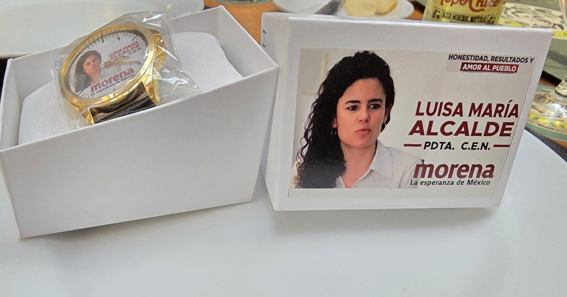 Relojes presidenta de Morena