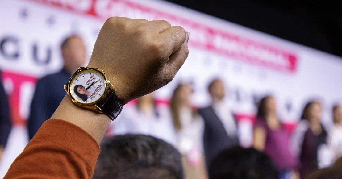 Relojes presidenta de Morena