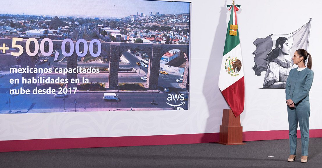 Querétaro La Mañanera inversión Amazon Claudia Sheinbaum