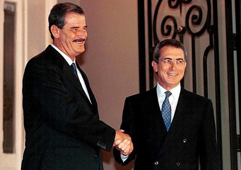 México PAN PRI Vicente Fox y Ernesto Zedillo