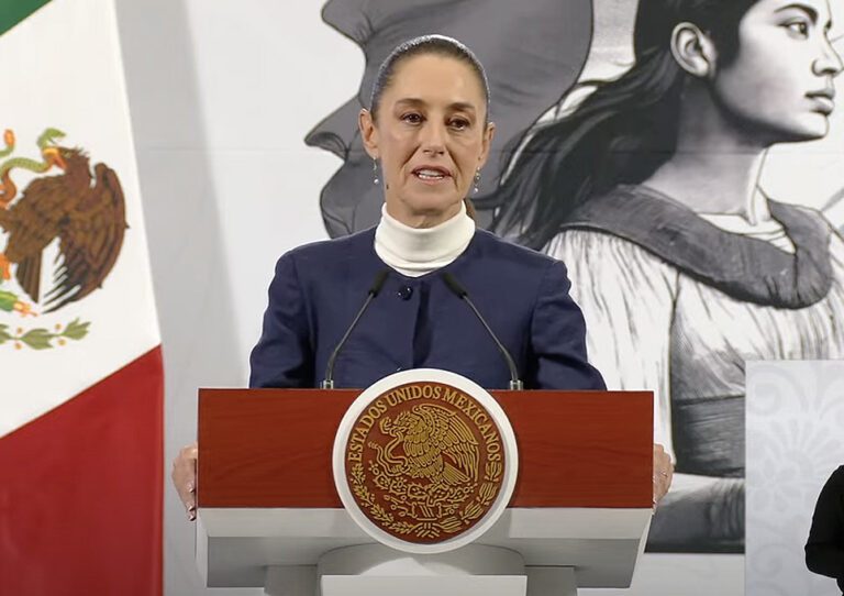 La presidenta de México.