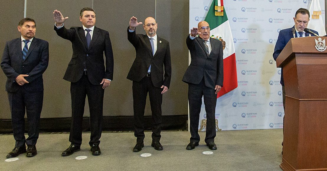 Exfuncionario del priista José Calzada se integra a gabinete de Mauricio Kuri Querétaro