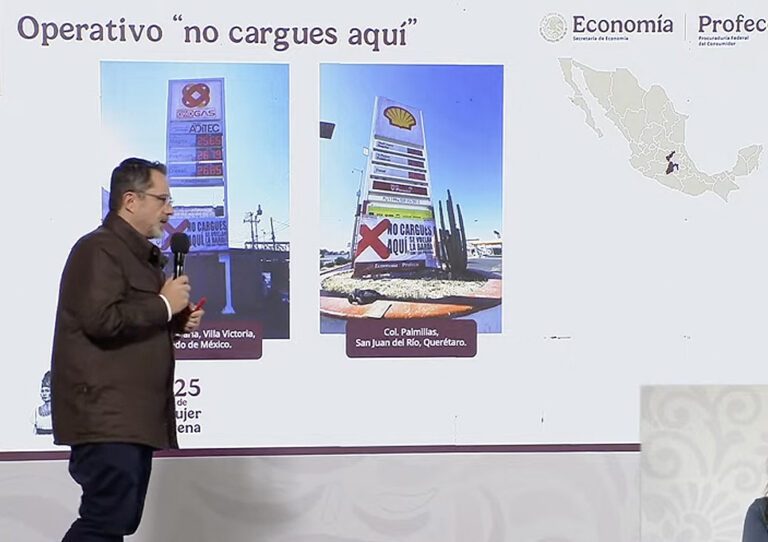 Operativo no cargues aquí de la Profeco.