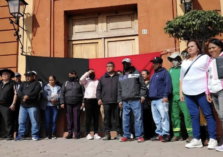 Cadereyta Huelga trabajadores del municipio