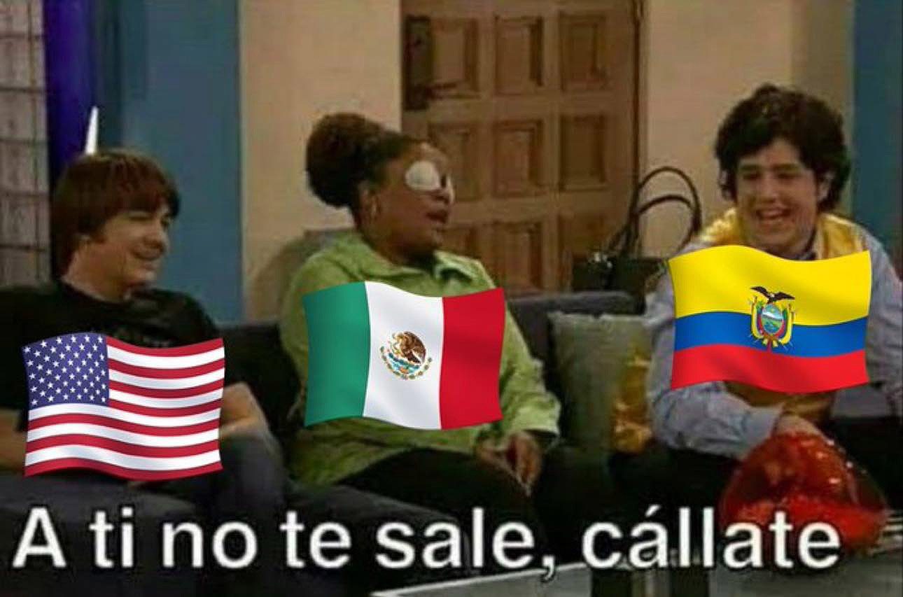 Meme Ecuador México.