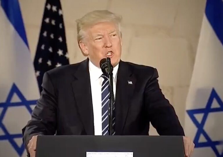 El presidente de Estados Unidos Donald Trump