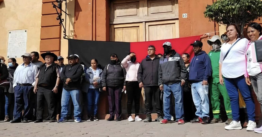 Sindicato huelga gobierno de Morena en Cadereyta