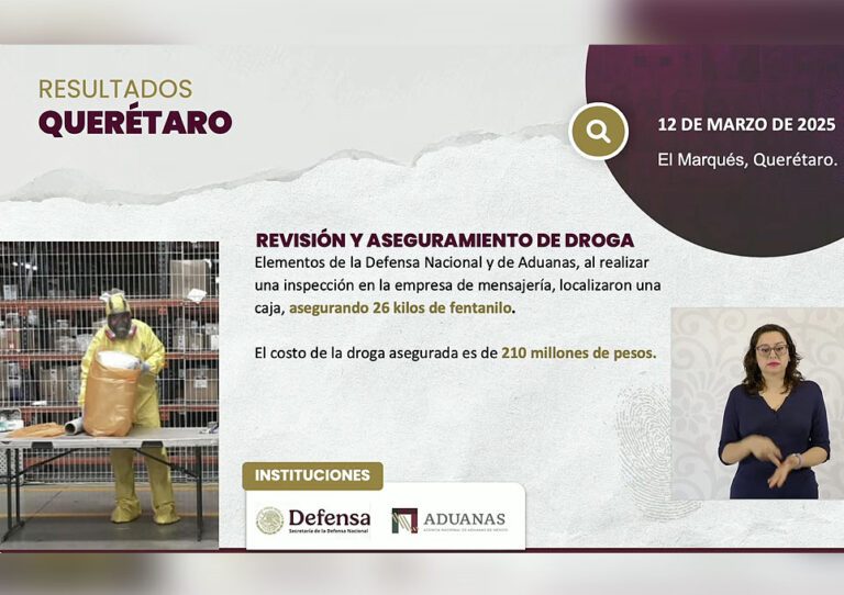 Querétaro: Aseguramiento en empresa de mensajería