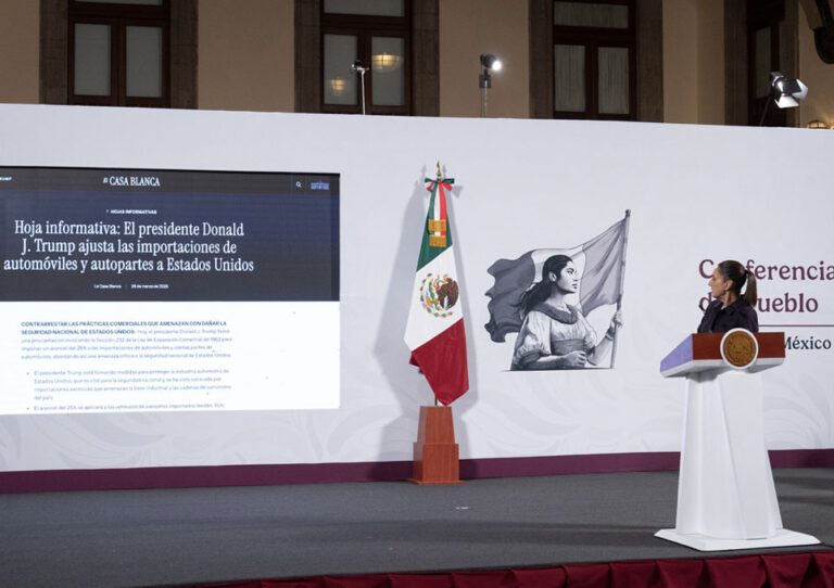 Presidenta de México, Claudia Sheinbaum Pardo.